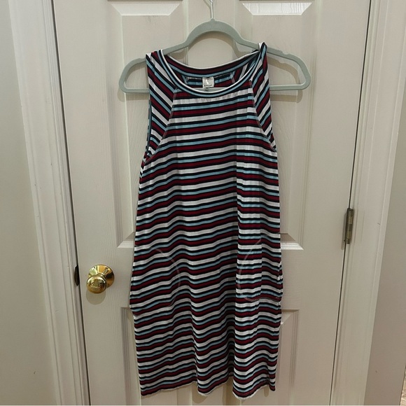 A.Moon Other - A. Moon Striped Women’s Swimsuit Cover Up Shirt Dress